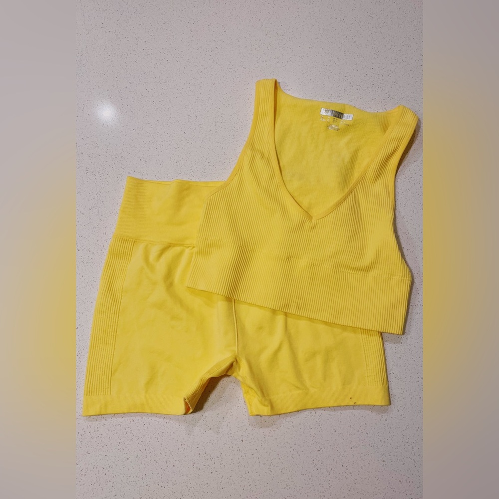 Forever 21 Biker Short Set